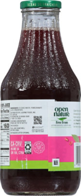 Open Nature 100% Juice Pomegranate - 33.8 Fl. Oz. - Image 4