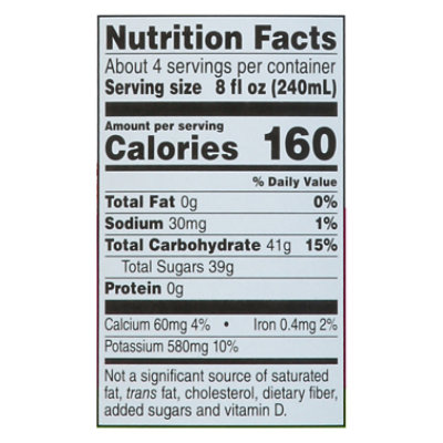 Open Nature 100% Juice Pomegranate - 33.8 Fl. Oz. - Image 3