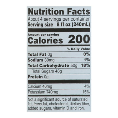 Open Nature 100% Juice Black Cherry - 33.8 Fl. Oz - Image 3