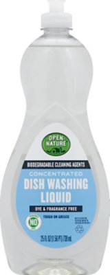 Open Nature Dishwashing Liquid Concentrated Dye & Fragrance Bottle - 25 Fl. Oz. - Image 2