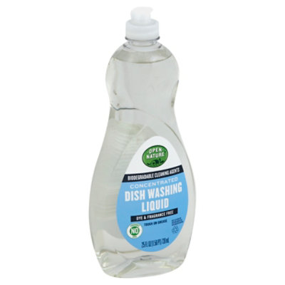 Open Nature Dish Washing Liquid Free and Clear - 19 Fl. Oz. - Safeway