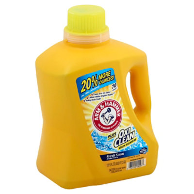 ARM & HAMMER Liquid Detergent Oxi Clean Jug - 122.5 Fl. Oz. - Image 1