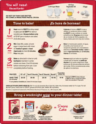 Betty Crocker Cake Mix Super Moist Favorites Devils Food - 15.25 Oz - Image 6