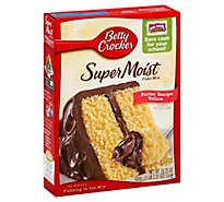 Betty Crocker Cake Mix Super Moist Favorites Butter Recipe Yellow - 15.25 Oz