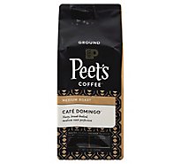 Peet's Coffee Cafe Domingo Medium Roast Ground Coffee Bag - 12 Oz