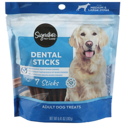 Signature Pet Care Dog Treat Dental Sticks 7 Count - 6.1 Oz - Image 2