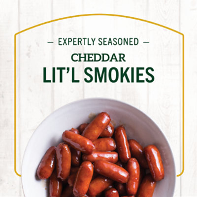 Hillshire Farm Cheddar Litl Smokies Smoked Sausage - 13 Oz - Image 2