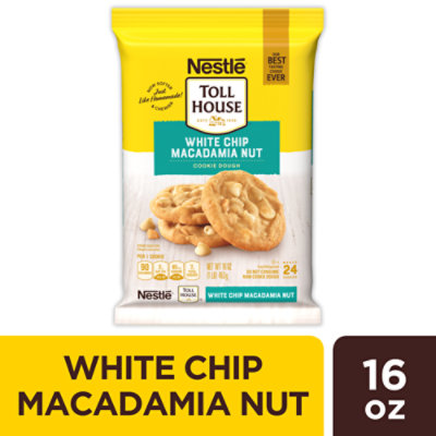Toll House White Chip Macadamia Nut Cookie Dough - 16 Oz