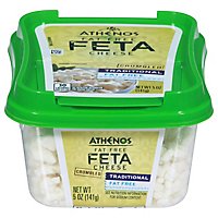 Athenos Cheese Feta Crumbled Fat Free - 5 Oz - Image 2