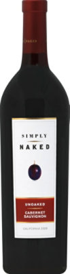 Simply Naked Wine Cabernet Sauvignon Red Wine - 750 Ml - Haggen