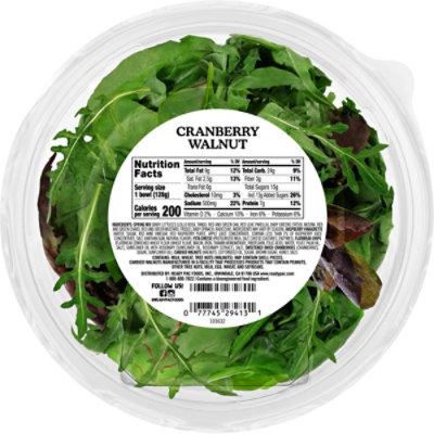 Bonduelle Bistro Bowl Cranberry Walnut Salad - 4.5 Oz - Image 5