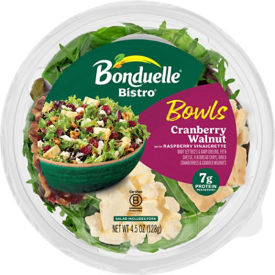 Bonduelle Bistro Bowl Cranberry Walnut Salad - 4.5 Oz - Image 1