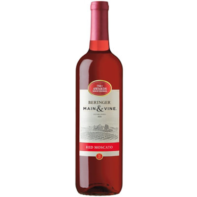 Beringer Wine Moscato Red California - 750 Ml - Image 1