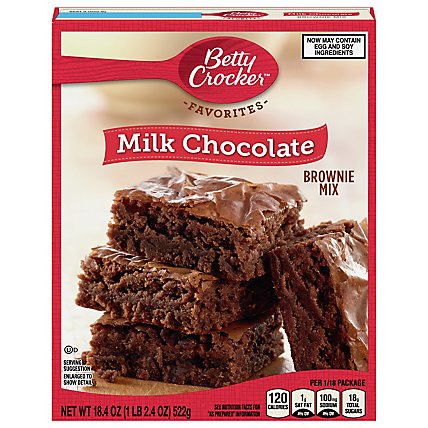 Betty Crocker Brownie Mix Milk Chocolate - 18.4 Oz - Image 2