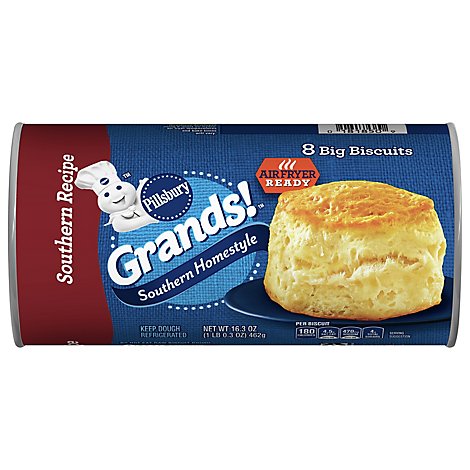 Pillsbury Grands! Biscuits Southern Homestyle 8 Count - 16.3 Oz