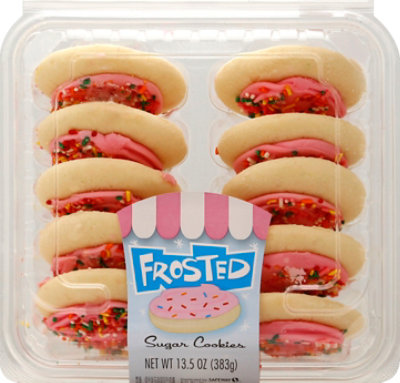 Cookie Frosted Sugar Pink 10 Count - Each - Image 2