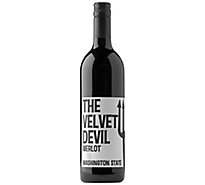 The Velvet Devil Merlot Red Wine by Charles Smith Wines - 750 Ml
