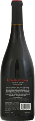 Educated Guess Pinot Noir Wine - 750 Ml - Image 4