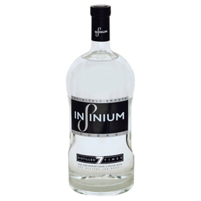 Infinium Vodka Distilled 7 Times 80 Proof - 1.75 Liter - jewelosco