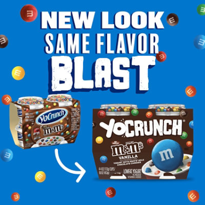 YoCrunch Low Fat Vanilla with MAndMs Yogurt - 4-4 Oz - Image 5