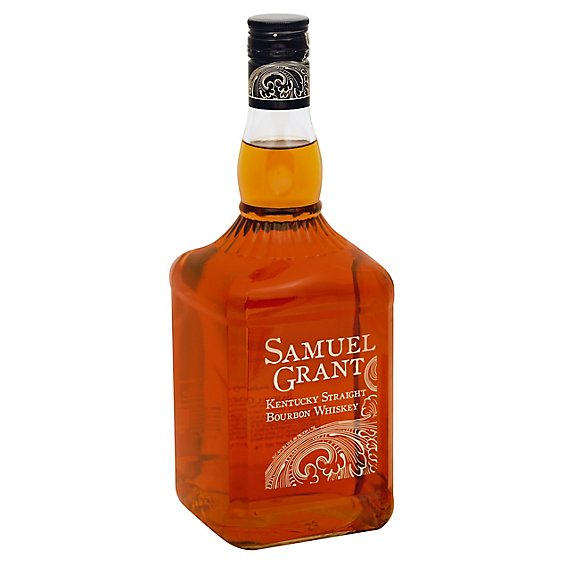 Samuel Grant Whiskey Kentucky Straight Bourbon 80 Proof - 1.75 Liter