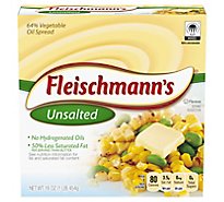 Fleischmann's Unsalted Vegetable Oil Spread Sticks - 4-16 Oz