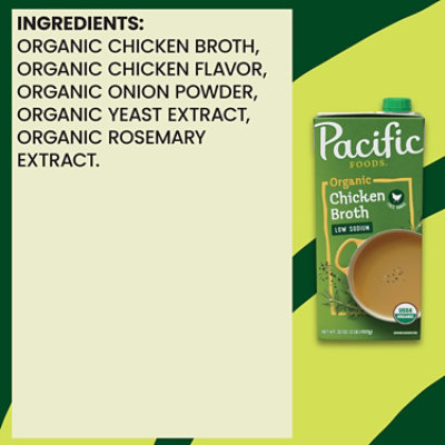 Pacific Foods Low Sodium Organic Free Range Chicken Broth - 32 Oz - Image 5