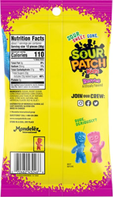 Sour Patch Kids Candy Soft & Chewy Berries - 7.2 Oz - Image 6