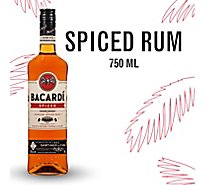 Bacardi Spiced Gluten Free Rum Bottle - 750 Ml