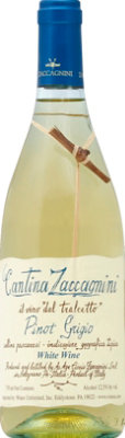 Zaccagnini Pinot Grigio Wine - 750 Ml - Image 2