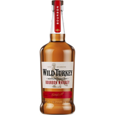 Wild Turkey Whiskey Bourbon Kentucky Straight 81 Proof - 750 Ml - Image 1