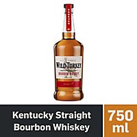 Wild Turkey Whiskey Bourbon Kentucky Straight 81 Proof - 750 Wild Turkey Whiskey Bourbon Kentucky Straight 81 Proof - 750