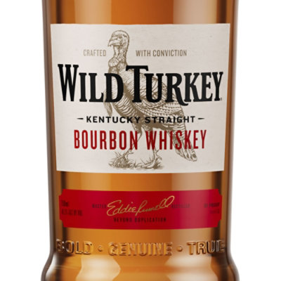 Wild Turkey Whiskey Bourbon Kentucky Straight 81 Proof - 750 Ml - Image 3