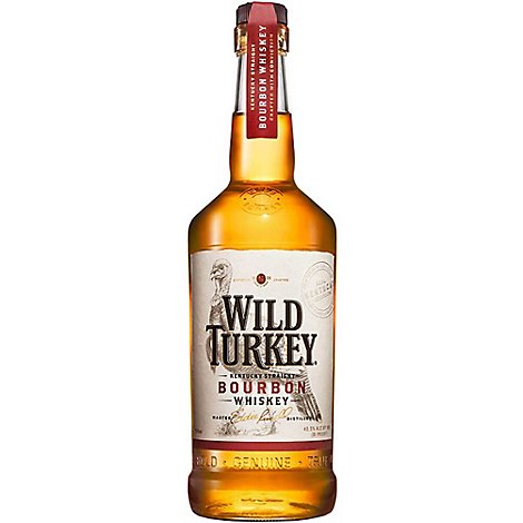 Wild Turkey Whiskey Bourbon Kentucky Straight 81 Proof - 750 Ml