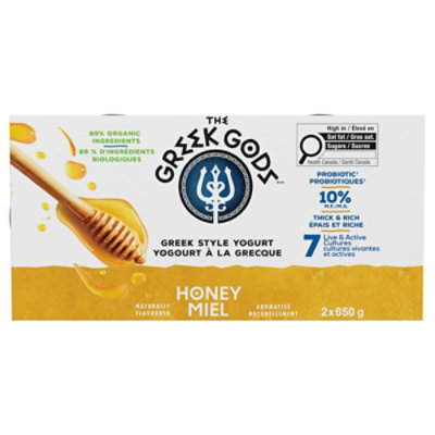 Greek Gods Yogurt Greek Style Honey - 24 Oz - Image 2