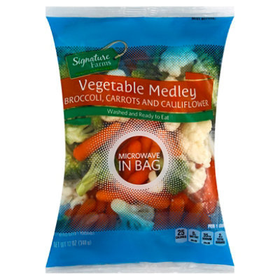 Signature Select/Farms Vegetable Medley Steam In Bag - 12 Oz - Image 2