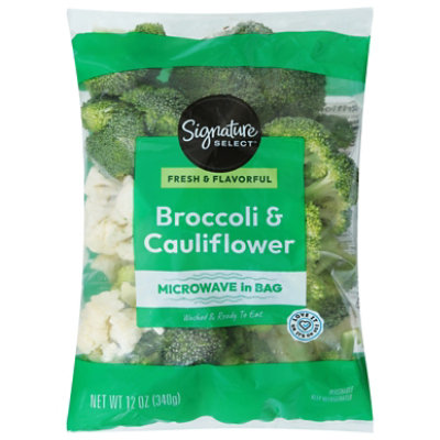 Signature Select/Farms Broccoli & Cauliflower - 12 Oz