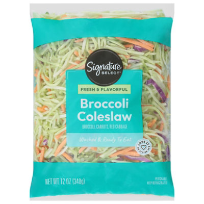 Signature SELECT/FARMS Coleslaw Broccoli - 12 Oz