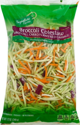 Signature Select/Farms Coleslaw Broccoli - 12 Oz - Image 2