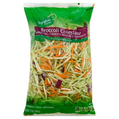 Signature Select/Farms Coleslaw Broccoli - 12 Oz