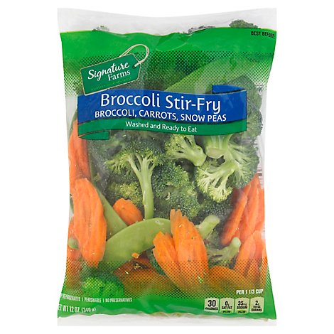 Signature Farms Stir-Fry Broccoli - 12 Oz