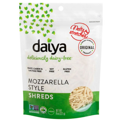 Daiya Shredded Mozzarella Style Cheese - 8 Oz - Image 1