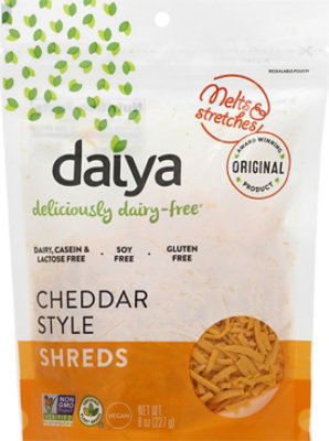 Daiya Shredded Cheddar Style Cheese - 8 Oz - Image 2