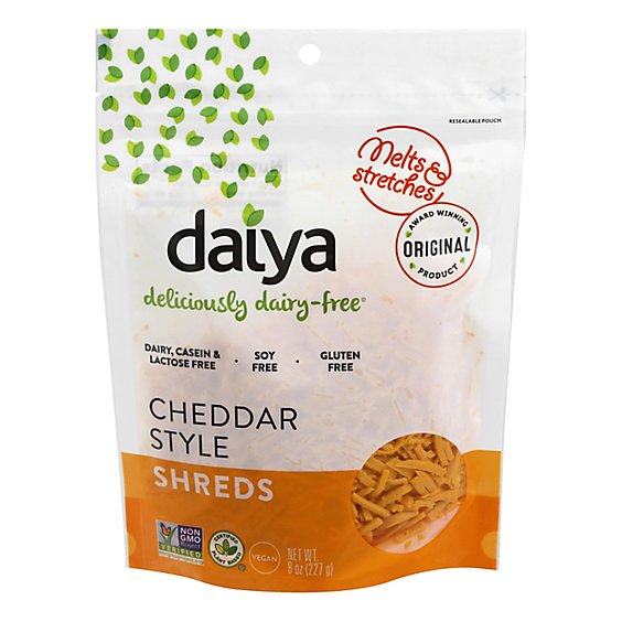 Daiya Shredded Cheddar Style Cheese - 8 Oz