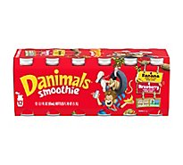 Danimals Strawberry Explosion & Banana Split Smoothies Variety Pack - 12-3.1 Fl. Oz.