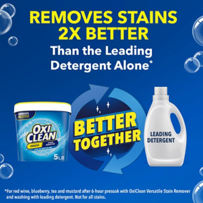 OxiClean Versatile Laundry Stain Remover Powder For Clothes And Home - 5 Lb - Image 3