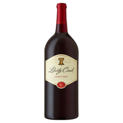 Liberty Creek Vineyards Sweet Red Wine - 1.5 Liter - Image 1
