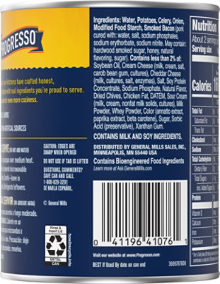 Progresso Rich & Hearty Soup Loaded Potato with Bacon - 18.5 Oz - Image 5