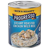 Progresso Rich & Hearty Soup Creamy Roasted Chicken Wild Rice - 18.5 Oz - Image 3