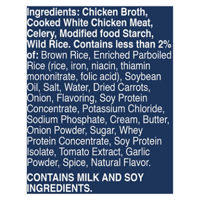 Progresso Rich & Hearty Soup Creamy Roasted Chicken Wild Rice - 18.5 Oz - Image 5